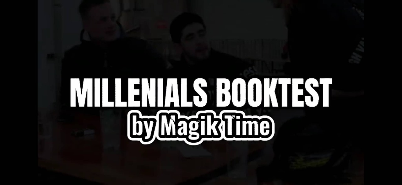 Millennial's Book test By Magik Time Presented By Sonia Benito and Jonny Ritchie (Instant Download) - Click Image to Close